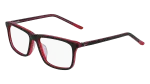 Die Brille 5541 gibt es auch in der Farbe Schwarz-Rot