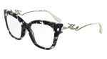 Die Brille KL6191 gibt es auch in der Farbe Schwarz