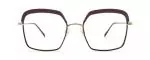 Die Brille GARBO gibt es auch in der Farbe Gold
