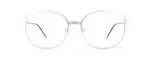 Die Brille LOWE gibt es auch in der Farbe Rosa