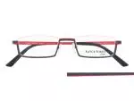 Die Brille BFV9027 gibt es auch in der Farbe Blau-Rot