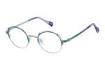 Die Brille VB199 gibt es auch in der Farbe Türkis