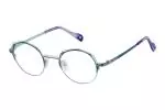 Die Brille VB199 gibt es auch in der Farbe Türkis