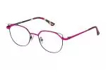 Die Brille VB201 gibt es auch in der Farbe Pink-Schwarz