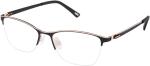 Die Brille K-776 gibt es auch in der Farbe Gold-Schwarz