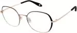 Die Brille F-3732 gibt es auch in der Farbe Gold-Schwarz