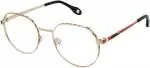 Die Brille F-3719 gibt es auch in der Farbe Gold-Schwarz