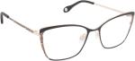 Die Brille F-3693 gibt es auch in der Farbe Gold-Schwarz