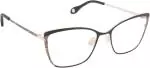 Die Brille F-3693 gibt es auch in der Farbe Gold-Schwarz
