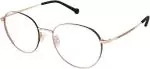 Die Brille OTP-169 gibt es auch in der Farbe Gold-Schwarz