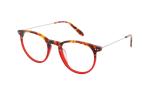 Die Brille HPL822 gibt es auch in der Farbe Rot