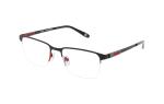 Die Brille HT4367 gibt es auch in der Farbe Schwarz-Rot