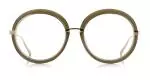 Die Brille Moloco gibt es auch in der Farbe Grün-Gold
