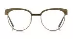 Die Brille Marie gibt es auch in der Farbe Grün-Gold