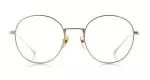 Die Brille Ruth gibt es auch in der Farbe Gold