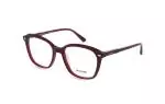 Die Brille HEP054 gibt es auch in der Farbe Rot
