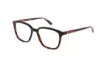 Die Brille HEP074 gibt es auch in der Farbe Schwarz-Rot