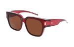 Die Brille HPS69100 gibt es auch in der Farbe Rot