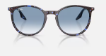Die Brille RB2204 gibt es auch in der Farbe Schwarz-Blau