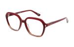 Die Brille HEP065 gibt es auch in der Farbe Rot