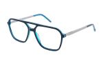 Die Brille HEP089 gibt es auch in der Farbe Blau