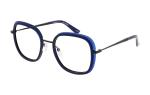Die Brille HEP091 gibt es auch in der Farbe Blau