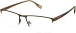 Die Brille EV-9298 gibt es auch in der Farbe Grün-Braun
