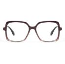 Die Brille ARMINA gibt es auch in der Farbe Burgund