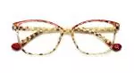Die Brille ETOSHA gibt es auch in der Farbe Rot