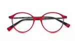 Die Brille CLASSEN gibt es auch in der Farbe Rot
