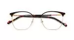 Die Brille EMERALD gibt es auch in der Farbe Gold-Schwarz